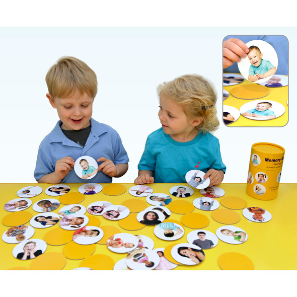 Feelings and Emotions Matching Pairs Game - Set of 56 Feelings and Emotions Matching Pairs Game - Set of 56