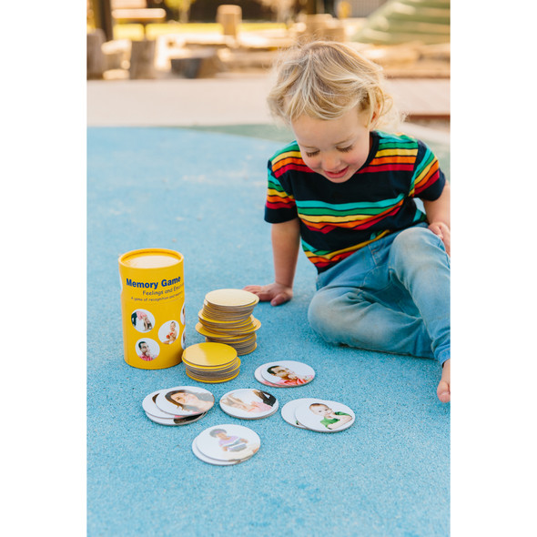 Feelings and Emotions Matching Pairs Game - Set of 56