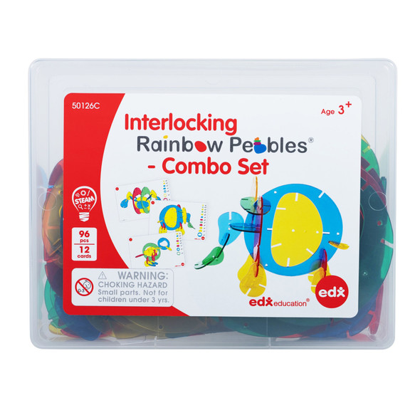 Interlocking Rainbow Pebbles Combo Set Interlocking Rainbow Pebbles Combo Set