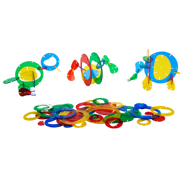 Interlocking Rainbow Pebbles Combo Set Interlocking Rainbow Pebbles Combo Set