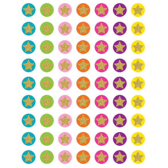 Confetti Stars Mini Stickers, 378 Per Pack, 12 Packs Confetti Stars Mini Stickers, 378 Per Pack, 12 Packs