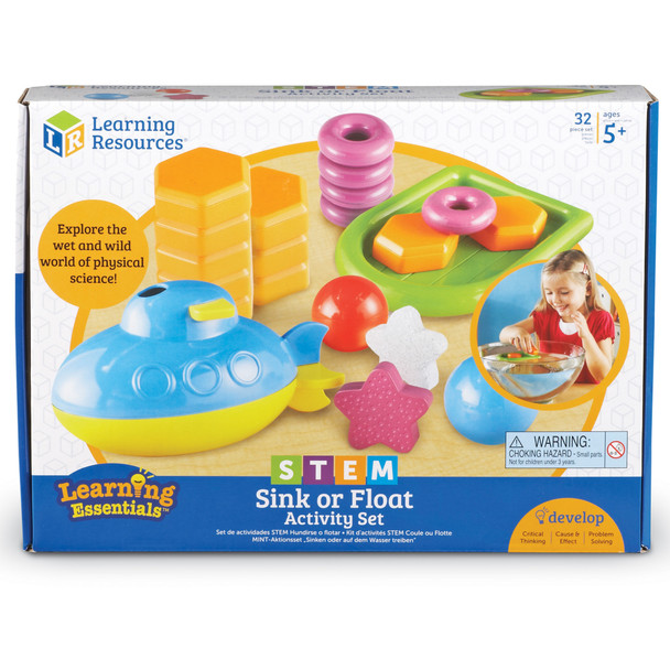STEM Sink or Float Activity Set, 32 Piece Set STEM Sink or Float Activity Set, 32 Piece Set