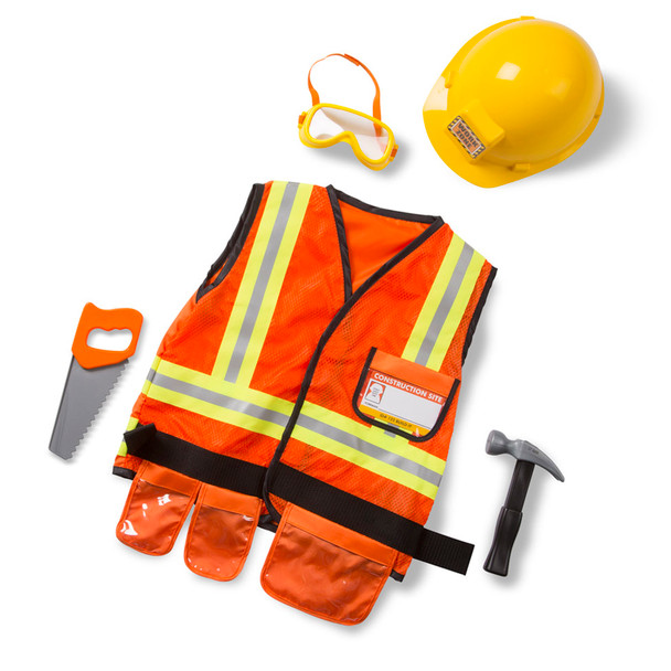 Construction Worker Role Play Costume Set