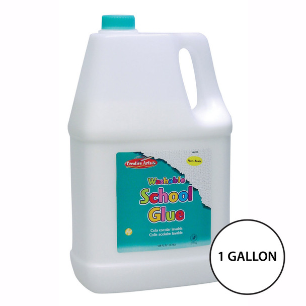 Creative Arts by Charles Leonard Economy Washable School Glue, Gallon