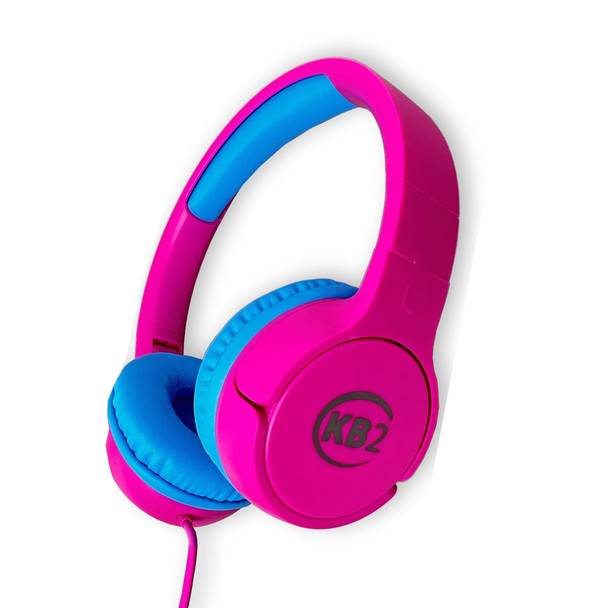 KB2 Premium Kids Headphones, Pink