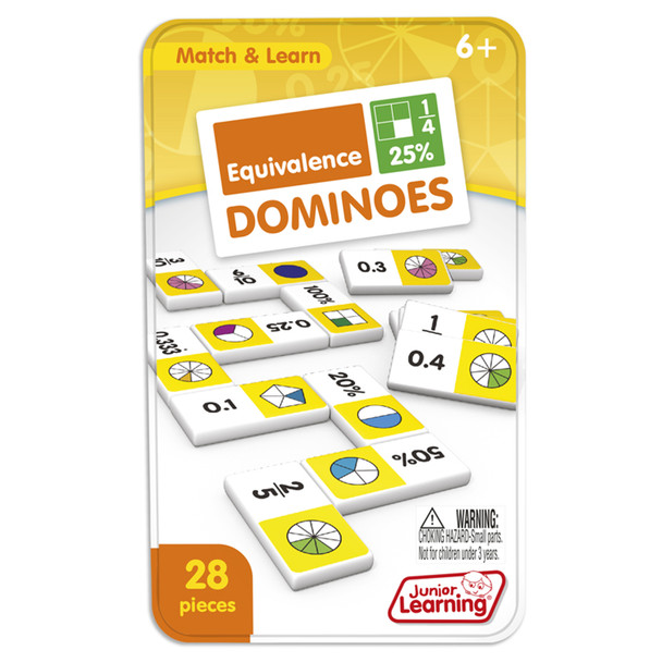 Equivalence Dominoes, 2 Sets Equivalence Dominoes, 2 Sets