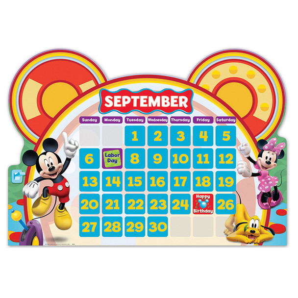 Mickey Mouse Clubhouse® Calendar Bulletin Board Set Mickey Mouse Clubhouse® Calendar Bulletin Board Set