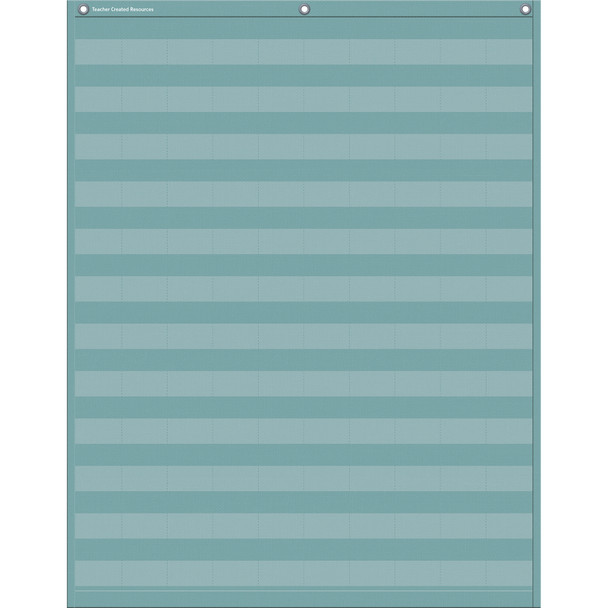 Calming Colors 1-120 Pocket Chart, 28" x 39"