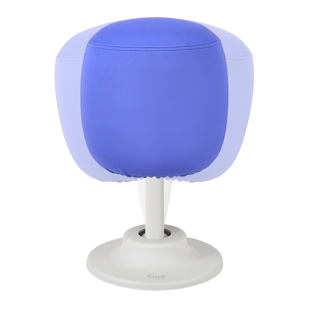 Kids Adjustable Pivot Stool, Tall, 16.5" to 21", Blue Kids Adjustable Pivot Stool, Tall, 16.5" to 21", Blue