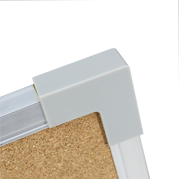 Aluminum Framed Cork Board, 18" x 24"