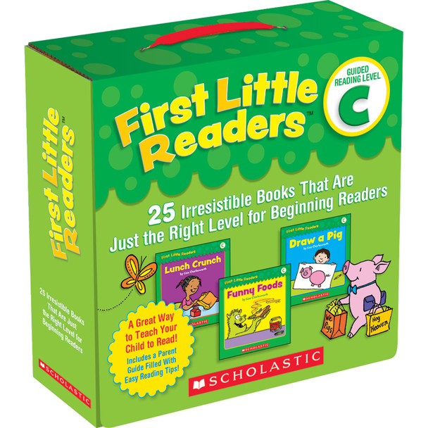 First Little Readers™ Book Parent Pack, Guided Reading Level C, Set of 25 Books