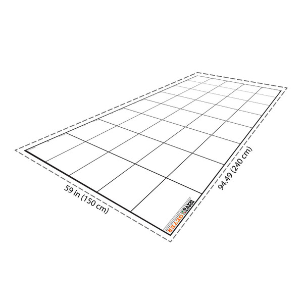 Wonder League Robotics Competition Grid Mat, 150cm x 240cm with 30cm Grid Wonder League Robotics Competition Grid Mat, 150cm x 240cm with 30cm Grid