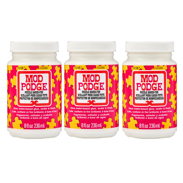 Puzzle Saver, Gloss, 8oz., Pack of 3