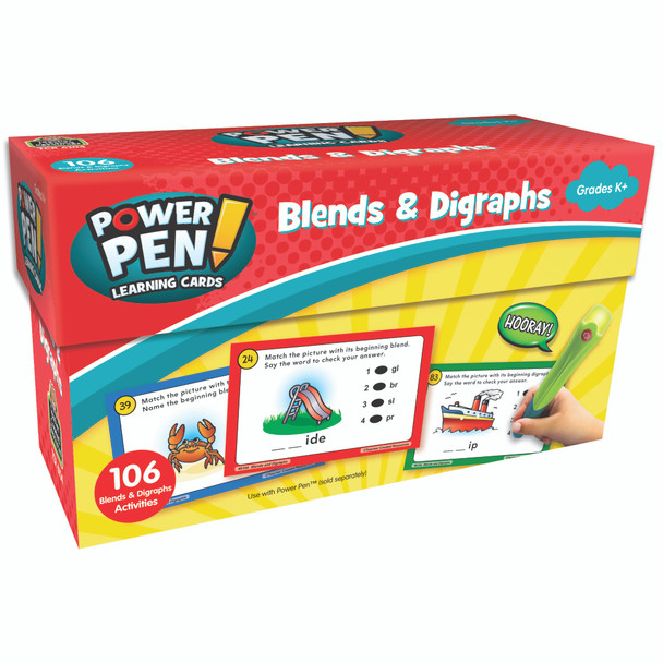 Power Pen™ Learning Cards: Blends & Digraphs Power Pen™ Learning Cards: Blends & Digraphs