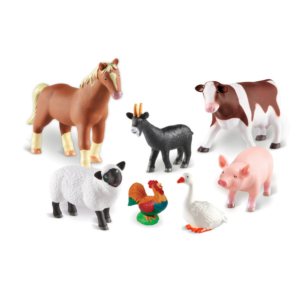 Jumbo Farm Animals, Set of 7 Jumbo Farm Animals, Set of 7