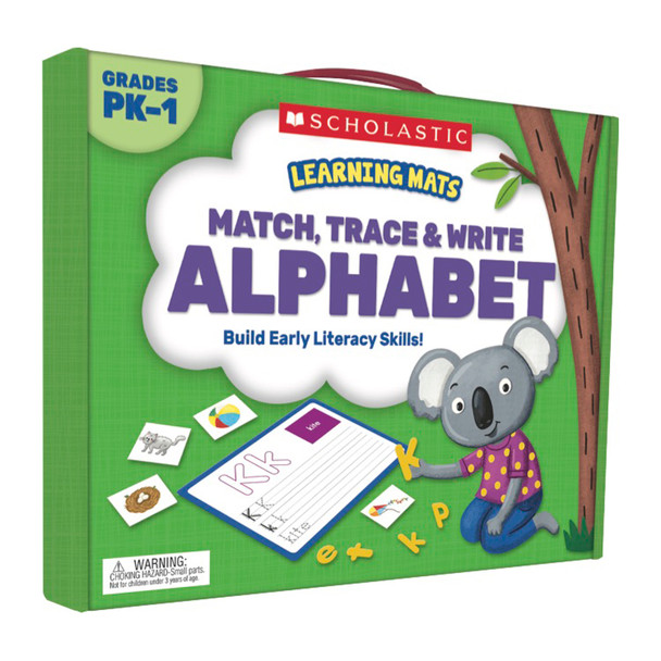 Learning Mats: Match, Trace & Write the Alphabet for Grades PreK-1 Learning Mats: Match, Trace & Write the Alphabet for Grades PreK-1