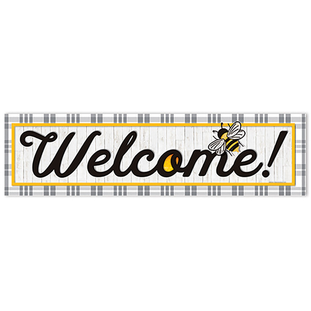 The Hive Welcome Horizontal Banner, 45" x 12", Pack of 6