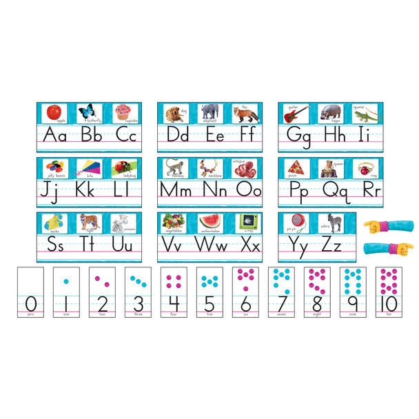 Color Harmony Photo Alphabet Bulletin Board Set Color Harmony Photo Alphabet Bulletin Board Set