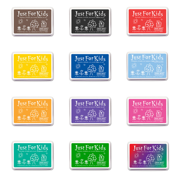 Just for Kids® Get Them All Ink Pad Bundle, Pack of 12