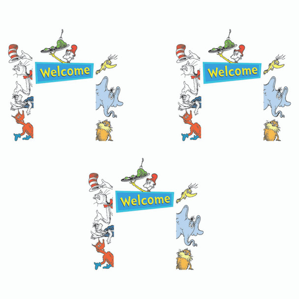 Dr. Seuss™ Welcome Go-Arounds®, 8 Pieces Per Set, 3 Sets