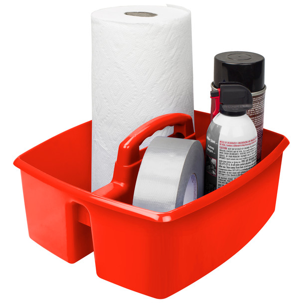 Large Caddy, Red, Pack of 3 Large Caddy, Red, Pack of 3