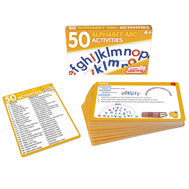 Language Arts Activity Cards, Alphabet Arc Language Arts Activity Cards, Alphabet Arc