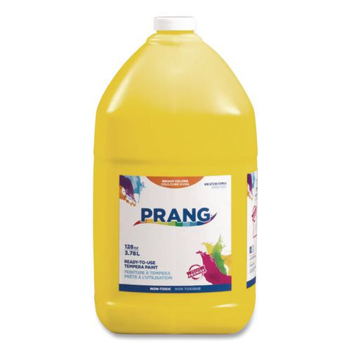 Ready-to-Use Tempera Paint, Yellow, 1 Gal