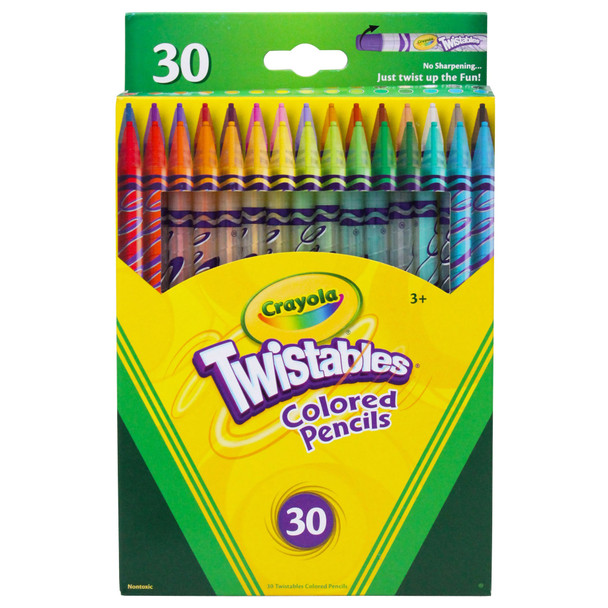 Twistables® Colored Pencils 30 Per Box, 2 Boxes Twistables® Colored Pencils 30 Per Box, 2 Boxes