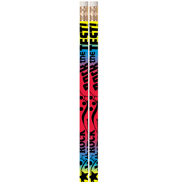 Rock The Test Motivational Pencils, Pack of 144
