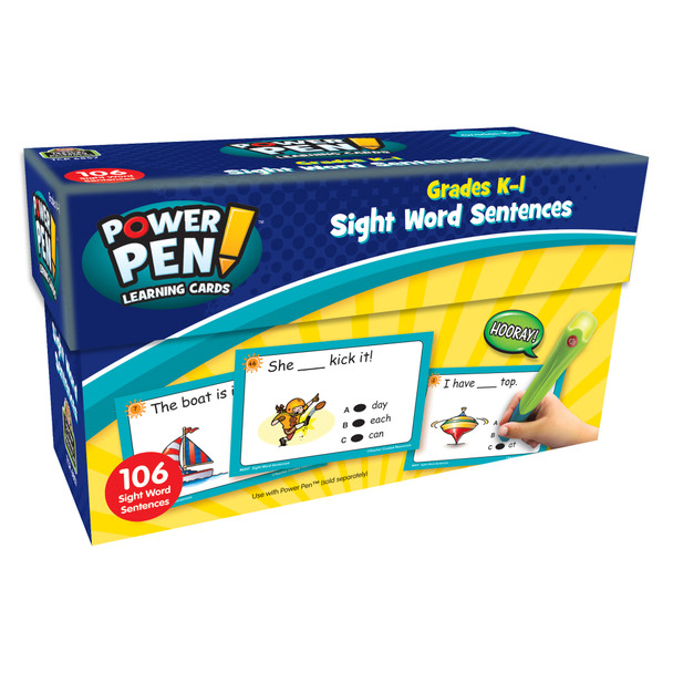 Power Pen Learning Cards: Sight Word Sentences Power Pen Learning Cards: Sight Word Sentences