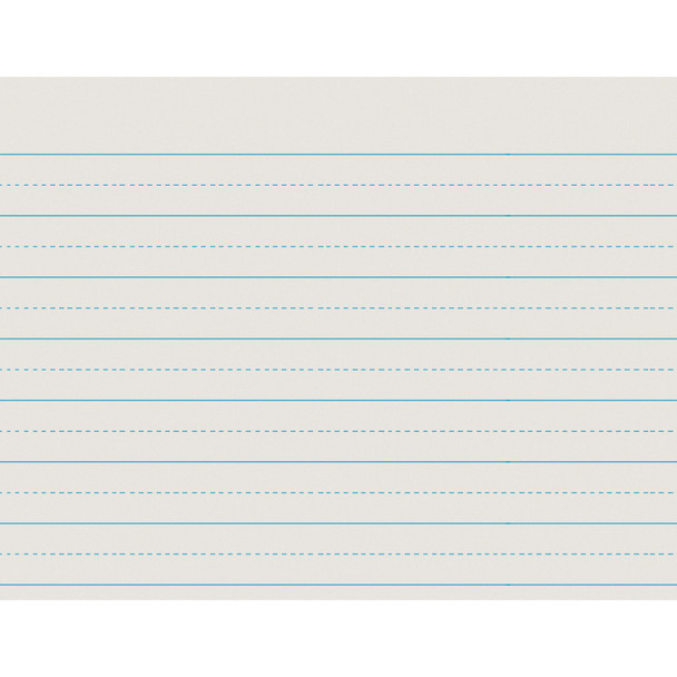 Newsprint Handwriting Paper, Alternate Dotted, Grade 1, 1" x 1/2" Ruled Long, 11" x 8-1/2", 500 Sheets Per Pack, 5 Packs Newsprint Handwriting Paper, Alternate Dotted, Grade 1, 1" x 1/2" Ruled Long, 11" x 8-1/2", 500 Sheets Per Pack, 5 Packs