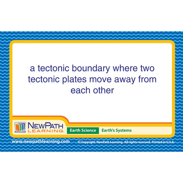 Earth Science Vocabulary Builder Flash Card Set, Middle School Earth Science Vocabulary Builder Flash Card Set, Middle School