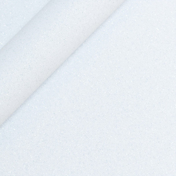 Glitter HTV Heat Transfer Vinyl, 36", White