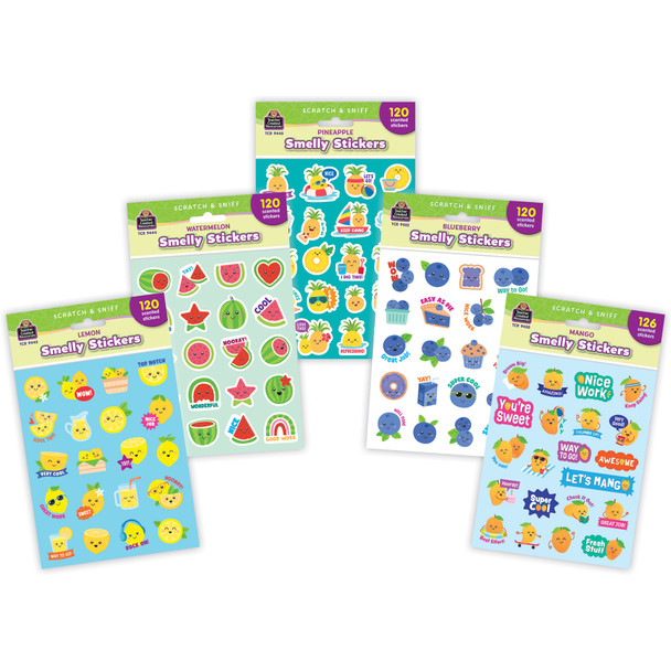 Fruit Smoothie Smelly Stickers, 606 Stickers