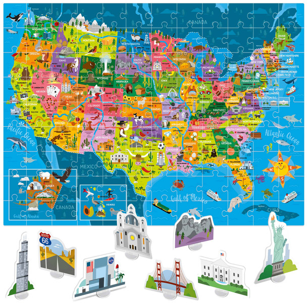Discover the USA Puzzle