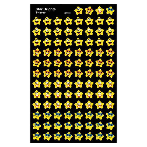Star Brights superShapes Stickers, 800 Per Pack, 6 Packs Star Brights superShapes Stickers, 800 Per Pack, 6 Packs
