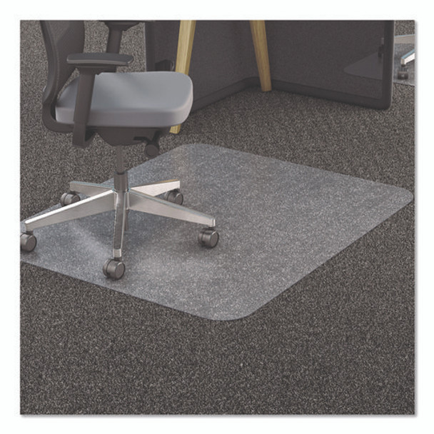 All Day Use Chair Mat - All Carpet Types, 46 x 60, Rectangle, Clear