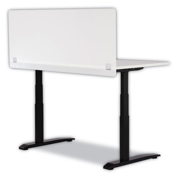 7517 Series Wellness Panel, 59.5 x 2.5 x 23.5, Acrylic, White