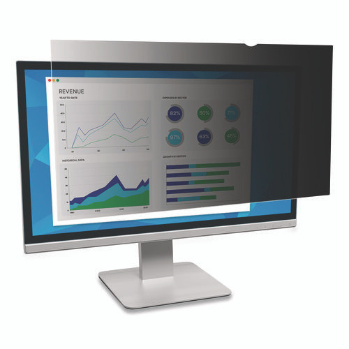 Frameless Blackout Privacy Filter for 18.5" Widescreen Flat Panel Monitor, 16:9 Aspect Ratio