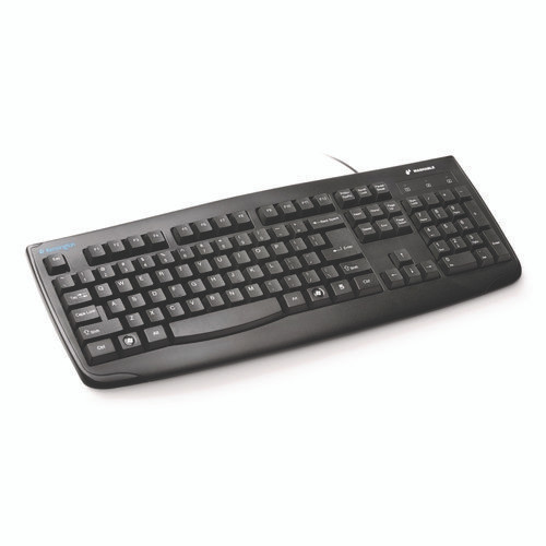 Pro Fit USB Washable Keyboard, 104 Keys, Black