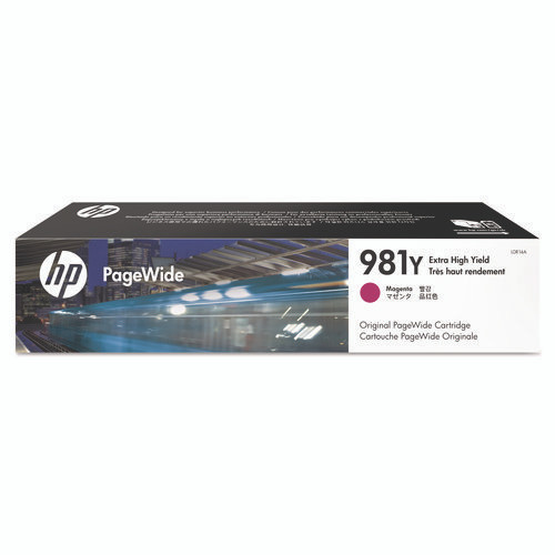 HP 981Y, (L0R14A) Extra High-Yield Magenta Original PageWide Cartridge