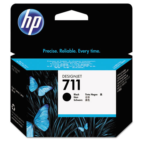 HP 711, (CZ133A) Black Original Ink Cartridge