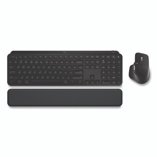 MX Keys S Combo, 33 ft Wireless Range, Black