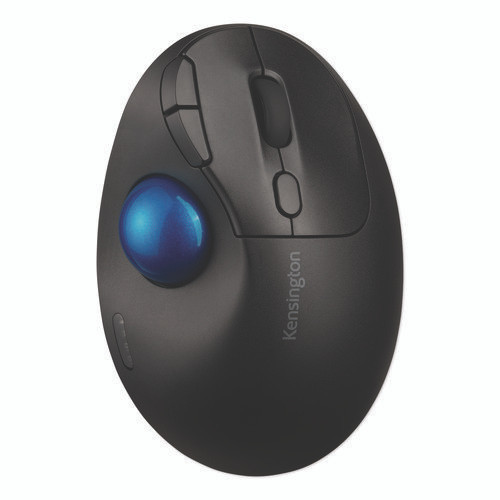 Pro Fit Ergo TB450 Trackball, 2.4 GHz Frequency/6 ft Wireless Range, Right Hand Use, Black