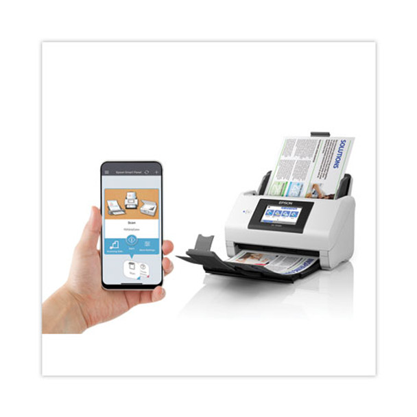 DS-790WN Wireless Network Color Document Scanner, 600 dpi Optical Resolution, 100-Sheet Duplex Auto Document Feeder