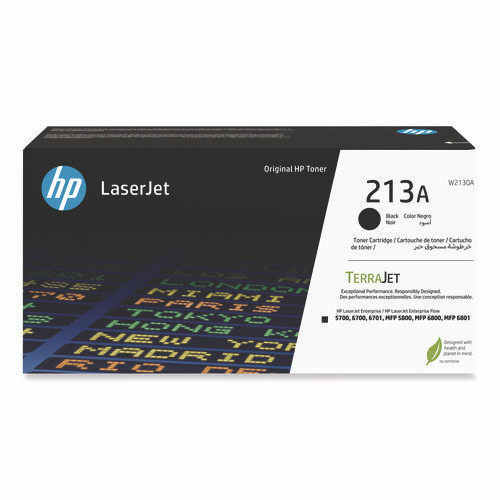 HP 213A, (W2130A) Black Original LaserJet Toner Cartridge