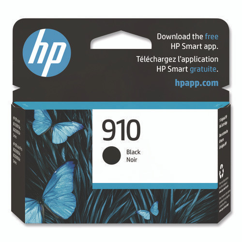HP 910, (3YL61AN) Black Original Ink Cartridge