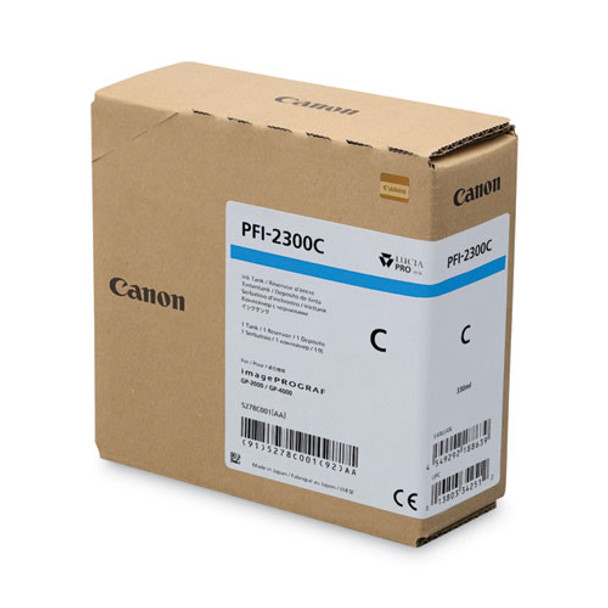 5278C001AA (PFI-2300) Ink, Cyan