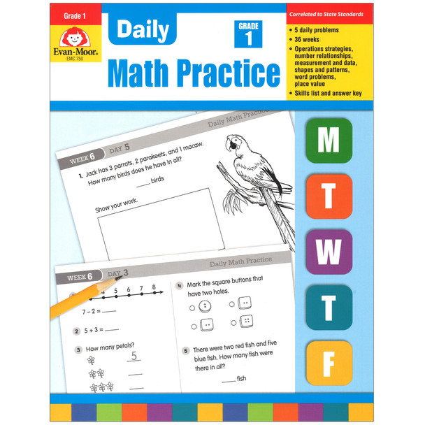 Daily Common Core Math Practice, Grade 1 Daily Common Core Math Practice, Grade 1