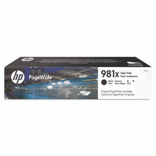 HP 981X, (L0R12A) High-Yield Black Original PageWide Cartridge
